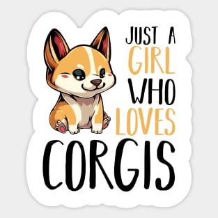 Corgi Sticker